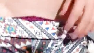 Latina Amateur Fucks Her Hitachi on Webcam