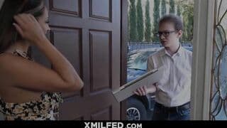 Sissy Mom Seduced her Laptop Technician, Sophie Ryan