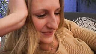 Nymphomane Blonde will ficken